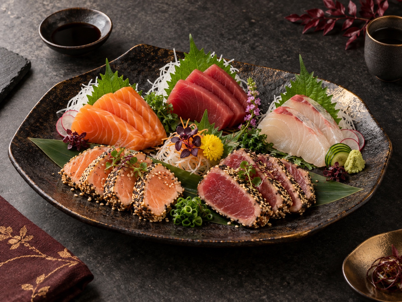 Selezione Sashimi e tataki