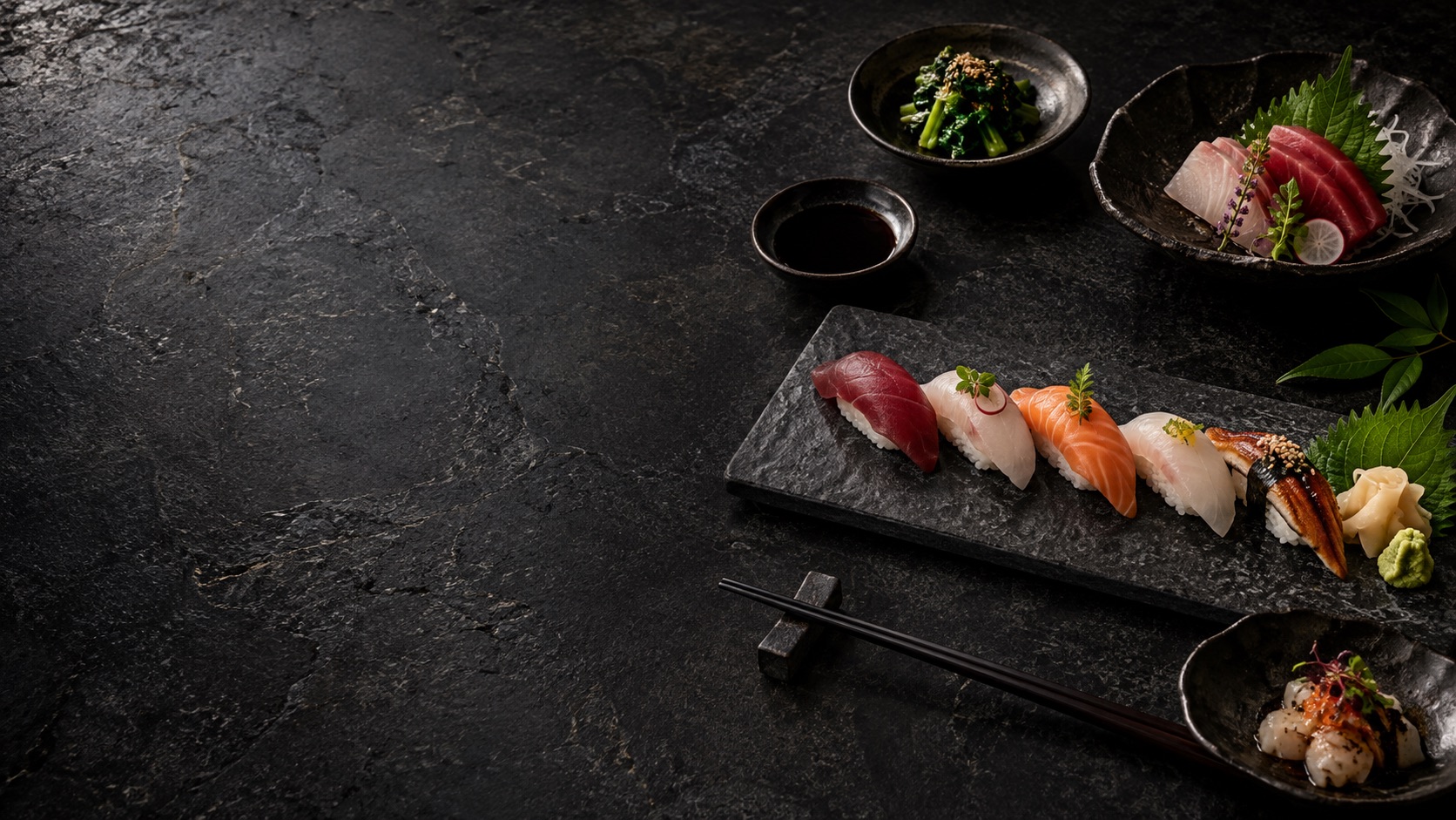 Selezione di sushi Soysushi